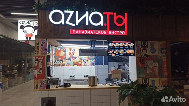 Световой короб, световые буквы, вывеска