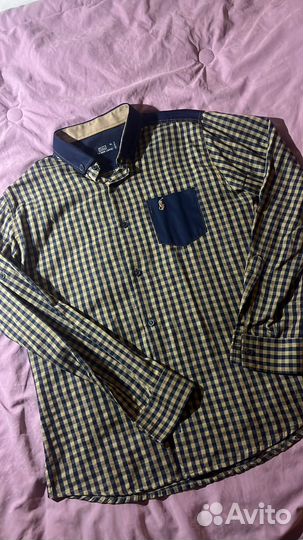 Рубашка винтаж polo ralph lauren мужская