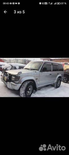 Mitsubishi Pajero 2.5 AT, 1995, 350 000 км