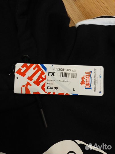 Худи Lonsdale новое оригинал M, L