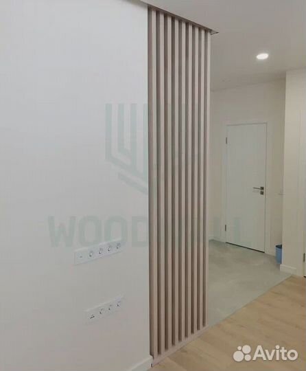 Интеръерные реечные перегородки 7 шт