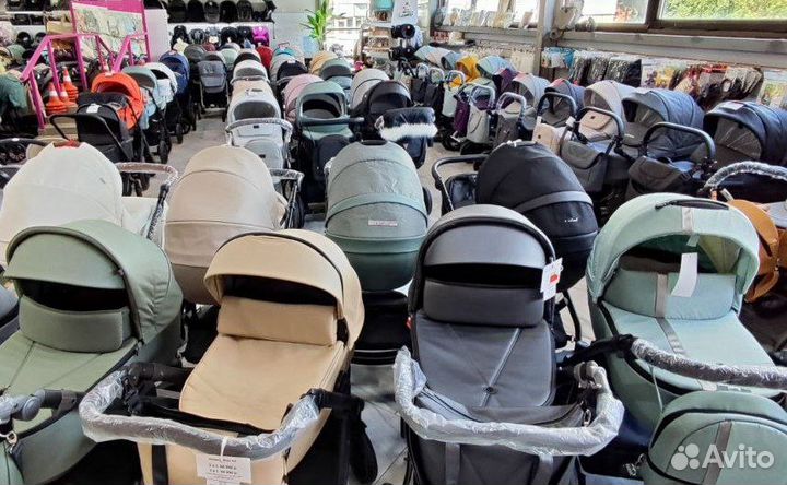 Коляска 3в1 Bexa бежевая - супер удобная