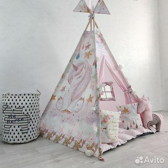 Вигвам детский, Палатка, шатер домик, новый