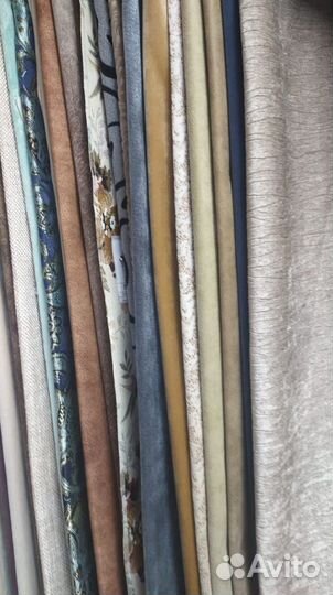 Остатки мебельных тканей и кожзамов
