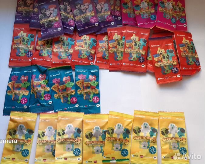 Скрепыши 2,3,new; приколыши,бравлы и т.д., 116 шт