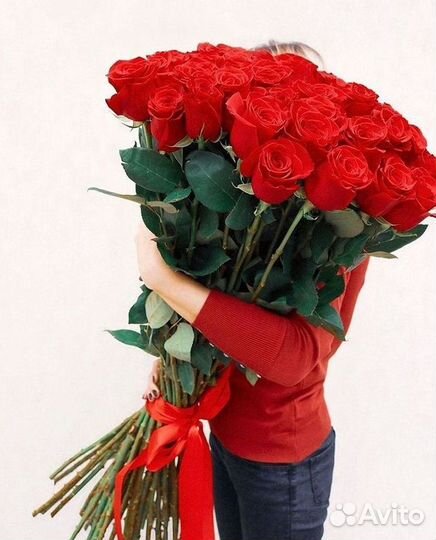 Высокие Розы Гиганты Доставка Круглосуточно