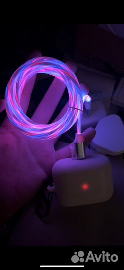 Кабель usb type c светящийся