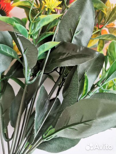 Букет из подсолнухов, искусственные цветы декор