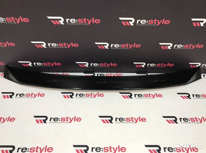 Спойлер Toyota Land Cruiser 200 08-15 Черный