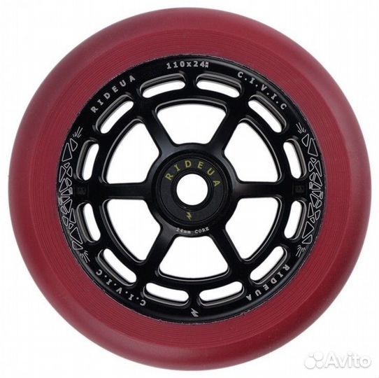 Колёса для самоката Urban Artt Civic 110 пара (чер