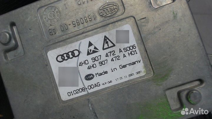 Фара (передняя) Audi A8 (D4), 2011