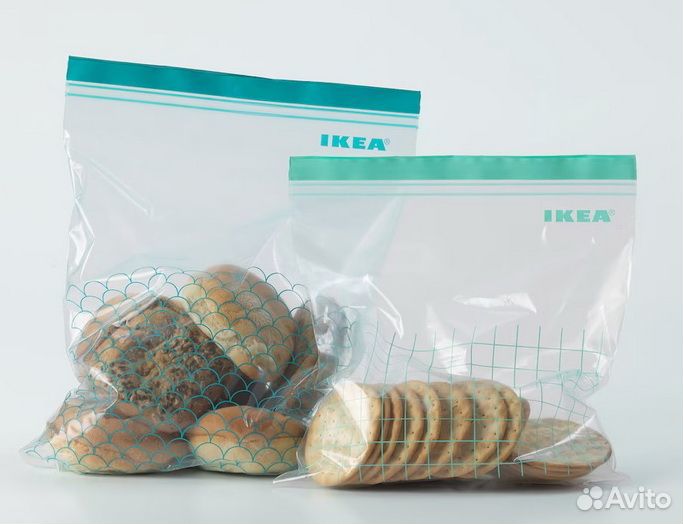 Пакеты Икеа Истад IKEA для заморозки многоразовые