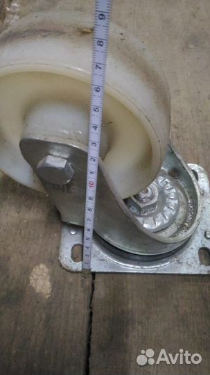 Колеса большегрузные поворотные с тормозом