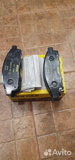 Тормозные колодки передние mitsubishi pajero sp