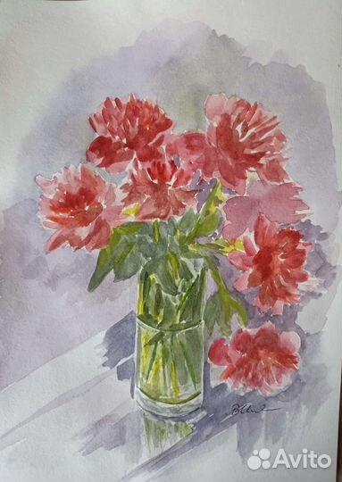 Картина акварель