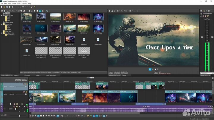 Монтаж фото и видео/ Создание анимации с 0