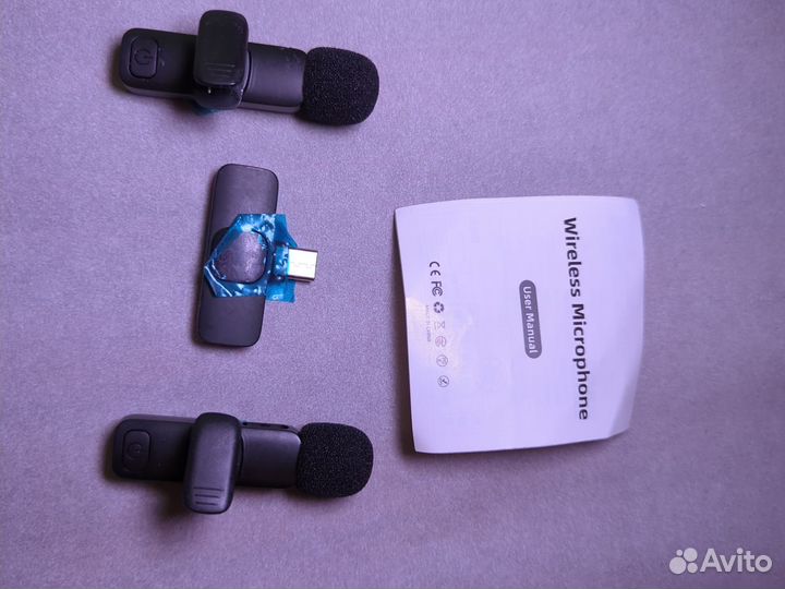 Микрофон беспроводной 2 шт