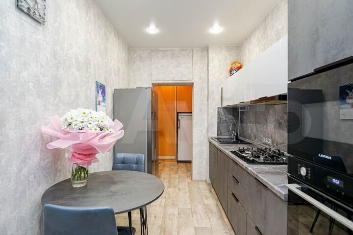 2-к. квартира, 53,4 м², 2/5 эт.