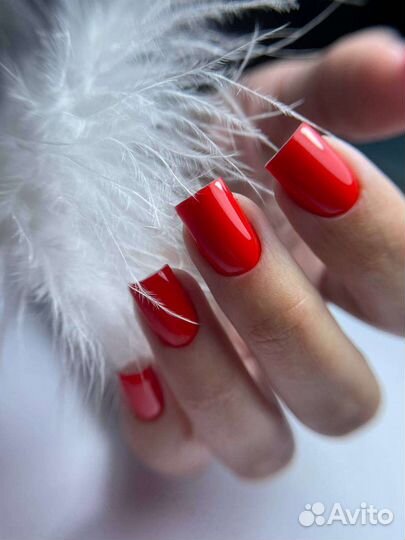 Маникюр ЖК Цветы