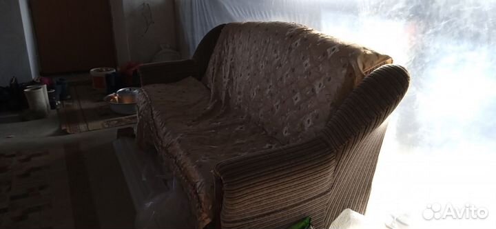 Диван и 2 кресла комплект бу