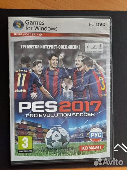 Игра PES 2017 на пк