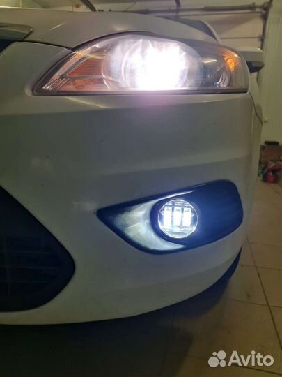 Установка птф.Противотуманные фары