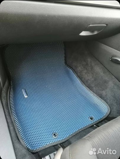 Коврики EVA 3Д на Легаси V черный+черный