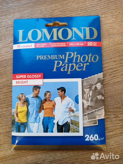 Фотобумага Lomond 20 шт