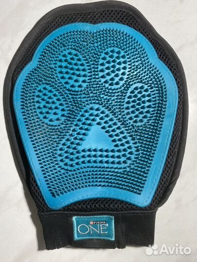 Рукавица-щетка для шерсти животных (двусторонняя)