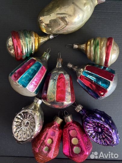 Елочные игрушки СССР