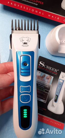 Машинка для стрижки животных Surker Pro 6 моделей