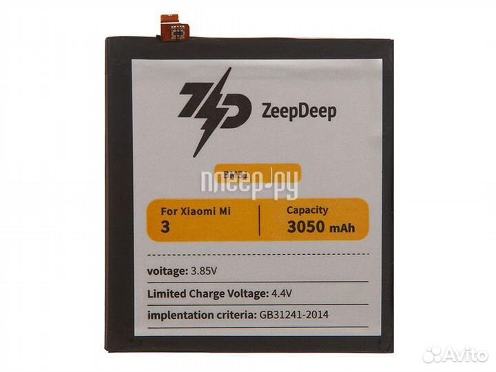 ZeepDeep Asia схожий с BM31 для Xiaomi Mi 3