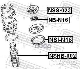 NBN-16 подшипник опоры аморт. Nissan Almera N1