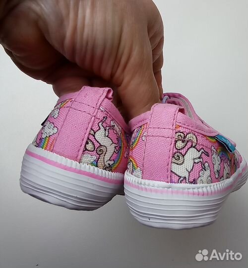 Текстильные туфельки 26р