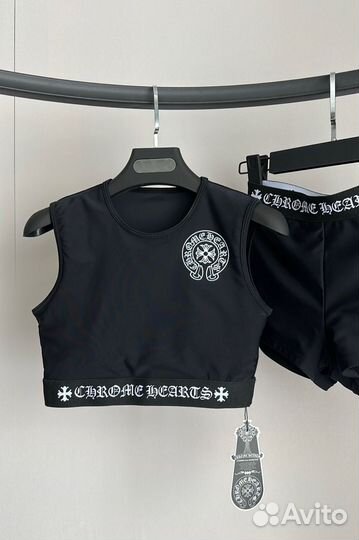 Chrome hearts комплект белья (новинка 2024)