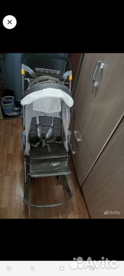 Санки-коляска детские