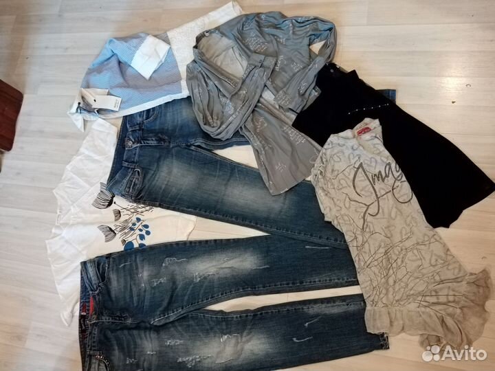 Женские вещи пакетом 50 52 б/у