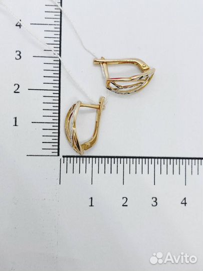 Золотые серьги