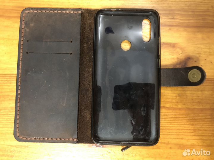 Кожаный чехол ручной работы для Redmi 7