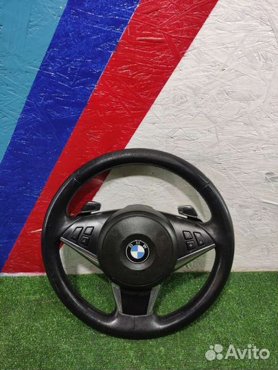 Руль спорт с лепестками бмв е60 е63