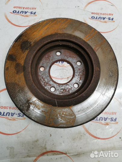 Диск тормозной передний Nissan Qashqai 1.6 HR16DE