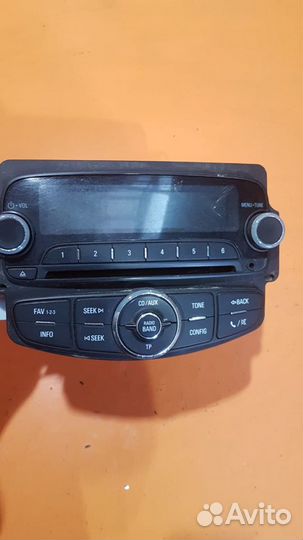 Магнитофон на Chevrolet Aveo T300