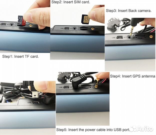 Видеорегистратор Andriod Экран 12 дюймов.4/32 GPS