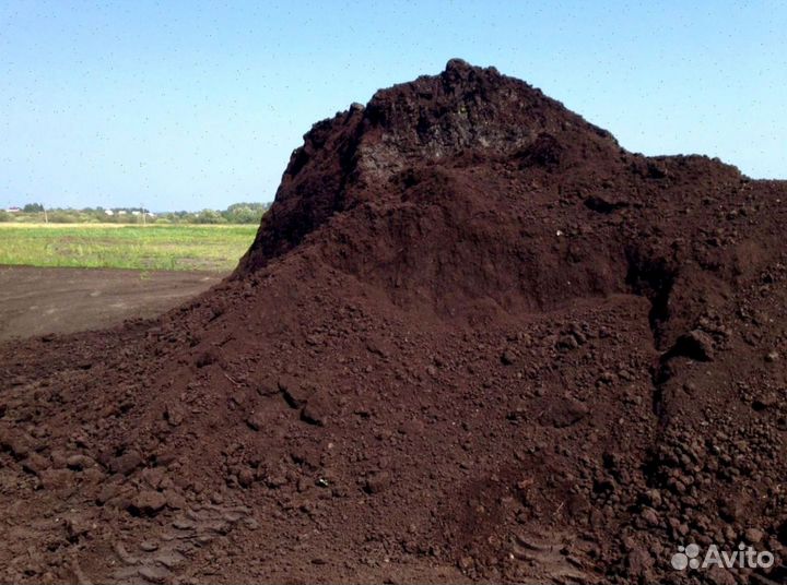Земля плодородная Для сада торф чернозём