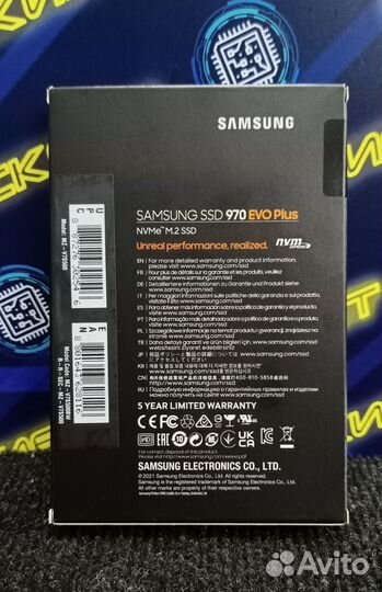 SSD накопитель M.2 Samsung 970 EVO 500GB