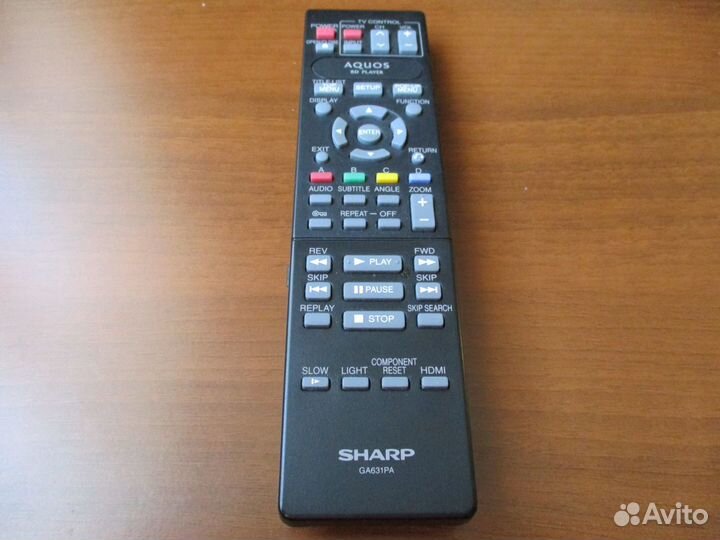 Пульт для BD плеера Sharp