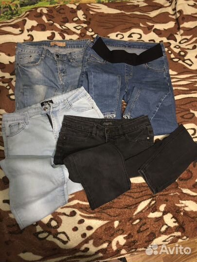 Джинсы женские пакетом 44 46 размер