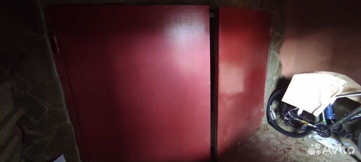 Ворота гаражные металлические бу