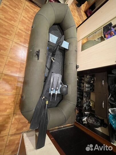 Лодка надувная двухместная