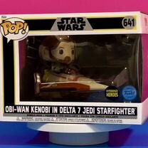 Funko Pop Star Wars 641 Obi-Wan Kenobi in Delta 7